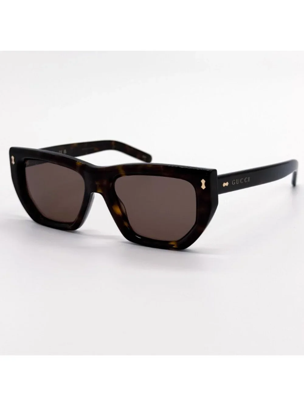 New Gucci Brown Women Cat Eye Sunglasses GG1520S 002